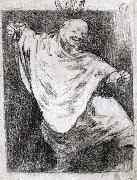 Phantom Dancing with Castanets Francisco de goya y Lucientes